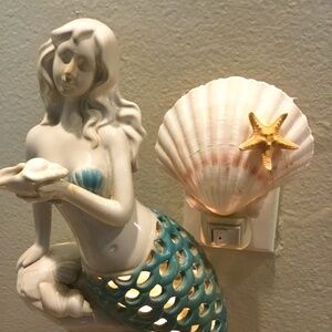 Seashell Nightlight Coastal Collection Gifts